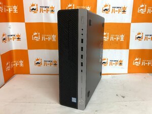 【ハード王】1円～/デスク/HP EliteDesk800G3SFF/Corei7-7700/8GB/ストレージ無/12064-J