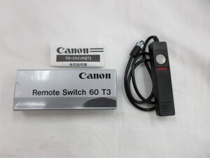 ◆◆Canon◆Remote Switch 60 T3 リモートスイッチ◆USED品 M7339