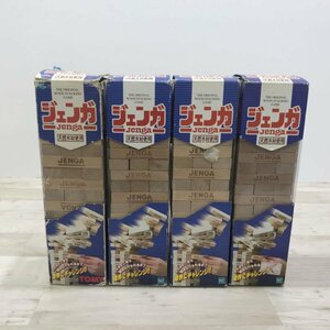 TAKARA TOMY jenga ジェンガ 木製 天然木材使用 まとめて 4点セット[C7695]