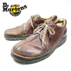 UK12　Dr.Martens　ドクターマーチン　3ホール　レザーシューズ　革靴　マーチン　ブラウン　茶/U6248