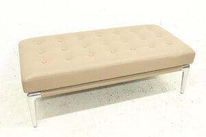 ■美品■ Cassina カッシーナ L26 VOLAGE bench ヴォラージュベンチ 革 フィリップ・スタルク ベンチ ソファ