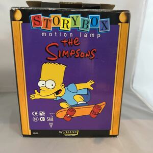 SIMPSONS ビンテージ回転式ランプ