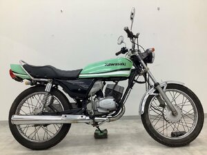 【実動】GTO125　希少なKH125の逆車版　レア KH125M ローン可 カワサキ KAWASAKI 車体 125cc 動画有 広島発 現車確認可