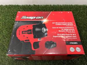 【未使用品】Snap-on 18Vコードレスインパクトレンチ CT9038W1　ITKC2LF7WFYS