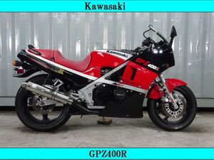 ☆お得な新規車検2年付 KAWASAKI GPZ400R ヨシムラマフラー 旧車 絶版車両 まだまだ乗れます！ 全国配送可 YouTubeにて動画見れます