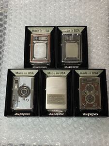 【zippo】【未使用】ジッポー ライター 紙ケース 保証書付 まとめ 5点