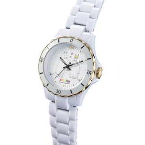 ムーミン ダイヤモンド ホワイト セラミック ウォッチ 腕時計 世界 限定 2,000本 フローレンス