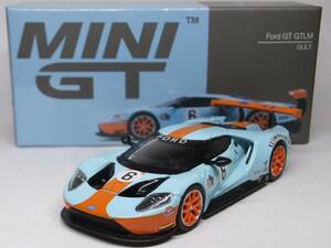 MINI GT★フォード GT GTLM ガルフ MGT00269-MJ 北米限定 Gulf MiJo Exclusives