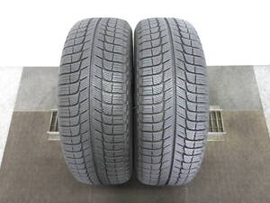 引取大歓迎！205/60R16　冬2本 2019,2018年製　ミシュラン エックスアイス MICHELIN X-ICE3+　CO2-3-2