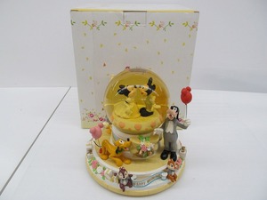 ディズニーストア Disney store オルゴール スノーグローブ WEDDING SNOWGLOBE