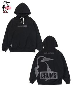 CHUMS Oversized Big Booby Pullover Parka Black チャムス オーバーサイズド ビッグブービー パーカー ブラック／黒 CH00-1467／XXL／2XL