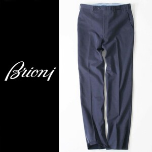 dr156●Brioni●最高峰ブリオーニ●秋●ネル生地上質コットン センタープレスパンツ