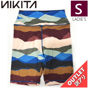 【OUTLET】 NIKITA TREK PRINTED SHORTS MOUNTAIN SCAPE Sサイズ レディース アパレル レギンス ショーツ 日本正規品