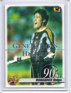 ●サッカー　カード　Vol.024　楢崎正剛　2001PANINI JFA THE GENERATIONS OF HEROES #65　歴代の勇者たちの足跡