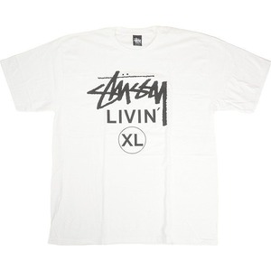 STUSSY ステューシー LINVIN XL TEE WHITE Tシャツ 白 Size 【XL】 【新古品・未使用品】 20797940