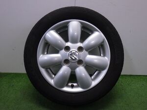 ★MRワゴン 10TH Anniv.MF33S★1本 155/65R14 43210-85K10 スズキ 純正 アルミ 100 4H 14インチ 4.5J +45 中古 タイヤ ホイール