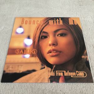【US盤】SAYUKI BOUNCE WITH ME / 12インチシングルレコード / AIJT5060 / 歌詞カード有 / 和モノ JPOP /