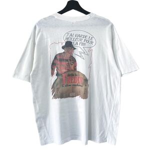 ■激レア■90s エルム街の悪夢 フレディ ホラー ムービー Tシャツ L XL ジェイソン チャッキー 映画 USA製 ビンテージ