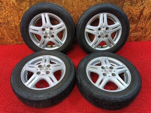 ブリヂストン NEXTRY 155/65R13 社外 DUFACT DF5 汎用 13×4J ムーヴ等 ホイール付4本 中古 売切!!