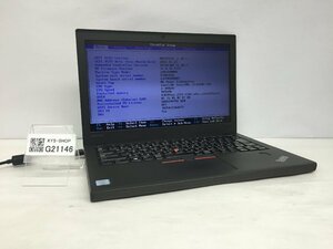 ジャンク/ LENOVO 20K5S48N00 ThinkPad X270 W10DG Intel Core i3-6100U メモリ4.1GB SSD128.03GB 【G21146】