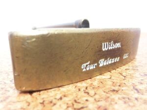 ♪Wilson ウィルソン Staff Tour Balance 600 スタッフ ツアーバランス パター 34.5インチ 純正カーボンシャフト 中古品♪T0429