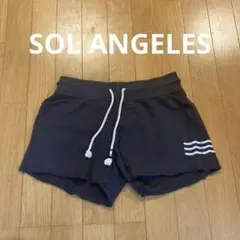 SOL ANGELES ソルエンジェルス　短パン　レア　パンツ　スミ黒　XS