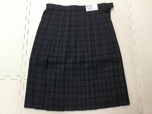 IW-69C 新品【旧 和歌山市立 和歌山商業高校】旧女子制服 冬スカート サイズ 69-56 ヒダ 20/グレー系チェック/指定/スクールタイガー/希少