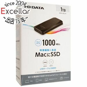 I-O DATA アイ・オー・データ ポータブルSSD 1TB SSPA-USC1K/E [管理:1000028130]