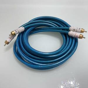 monitor CABLE OFC SYMMETRY SILVER LINE AUDIO CABLE RCAケーブル 約3.0m