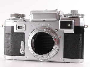 ★希少品★ CONTAX コンタックス ZEISS IKON IIIA シャッター 全速度 OK R1982#00561#00091