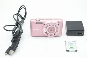 【適格請求書発行】Nikon ニコン COOLPIX S6600 コンパクトデジタルカメラ シルキーピンク【アルプスカメラ】241007g