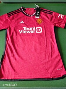 ワケありMANCHESTER UNITED HOME Jersey 女性用サッカーシャツ (M)