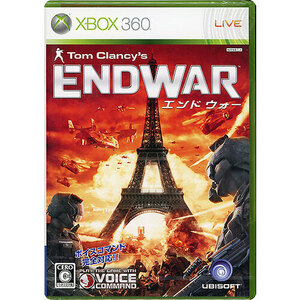 【ゆうパケット対応】エンド ウォー XBOX 360 [管理:1300010528]