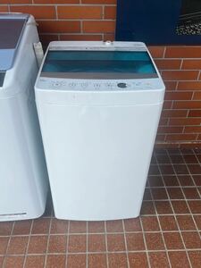 【A559】 Haier ハイアール 全自動電気洗濯機 5.5kg JW-C55A 2018年製 中古現状品※発送：らくらく家財便Cランク・直接引取大歓迎！