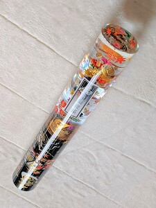 超ロングノブ 31.1cm 44パイ 特注 全面デコレーション ロング 水中花シフトノブ 旧車 デコトラ トラック野郎 昭和 当時 水中花 シフトノブ