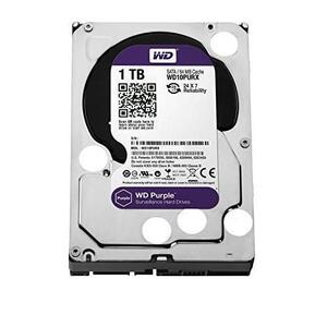 WD HDD 内蔵ハードディスク 3.5インチ 1TB WD Purple ディスクトップPC・監視カメラ用 WD40PURX IntelliPower