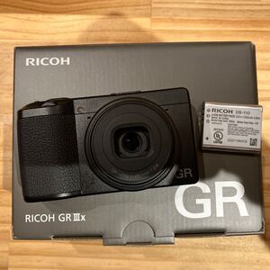 RICOH GR IIIx 美品　予備バッテリー付き