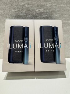 【ND4221FH】【1円～】IQOS ILUMAi PRIME アイコス イルマi プライム ミッドナイトブラック 2個セット 検品のため開封 動作確認済