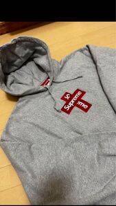 Supreme 20AW Cross Box Logo Hooded Sweatshirt クロス ボックス ロゴ パーカー XL 美品