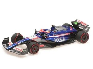 【ミニチャンプス】 1/43 ビザ キャッシュアップ RB F1チーム VCARB 01 ダニエル・リカルド 2024 [417240103]★未開封新品！