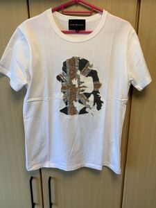 正規 16SS Dartin Bonaparto ダルタンボナパルト ダルタン ユニオンジャック スパンコール ミック Tシャツ カットソー 白 46