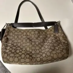 美品✨COACH ショルダーバッグ F17523 ブラウン