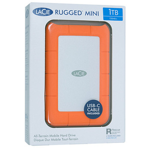 LaCie ポータブルHDD Rugged Mini LAC301558 1TB [管理:1000015871]