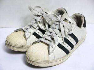 アディダス adidas スーパースター SUPERSTAR 80s 23.5cm 14年製 K204-73