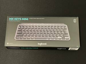 Logicool ロジクール MX KEYS mini KX700GRd ミニマリスト ワイヤレス キーボード グラファイト 充電式 Bluetooth Logi Bolt