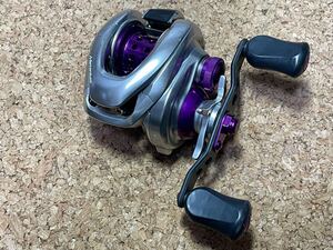 ★即決！稀少 IXA カスタム 16 メタニウム MGL KTF NEOスプール パープル 仕様 美品！機関好調 SHIMANO Metanium MGL HG LEFT K.T.F ★