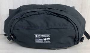 Richardson リチャードソン BELT BAG ボディバッグ ブラック 黒 メンズ