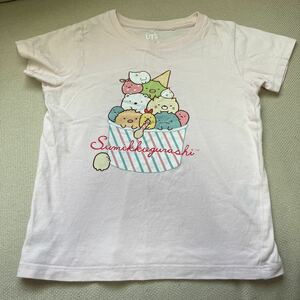 ◆早い物勝ち！ 半袖Tシャツ すみっこぐらし サイズ110 ユニクロ UT すみっコぐらし UNIQLO Tシャツ　コラボ　子供　キッズ　半袖　Tシャツ