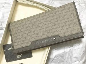 新品未使用　MONTBLANC SIGNATURE Wallet 14CC モンブラン　長財布　14cc 111113