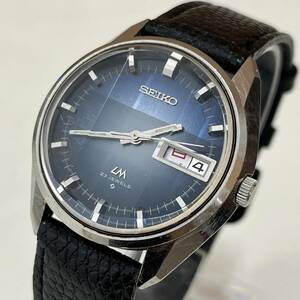 【TK1012】SEIKO LM ロードマチック 23石 5606-7280 社外ベルト カットガラス メンズ セイコー 自動巻き